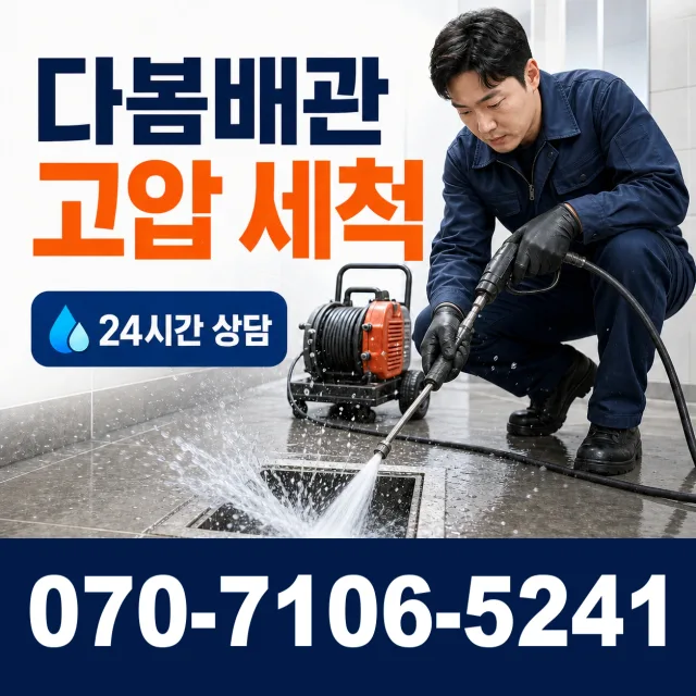 광주시 광산구 두정동 배관세척 상담 이미지 4